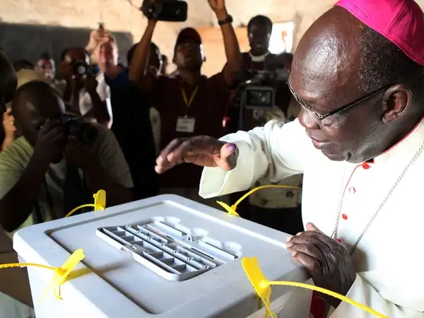Africa - South Sudan - Archbishop voting