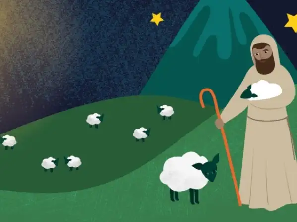 With the shepherds of Bethlehem