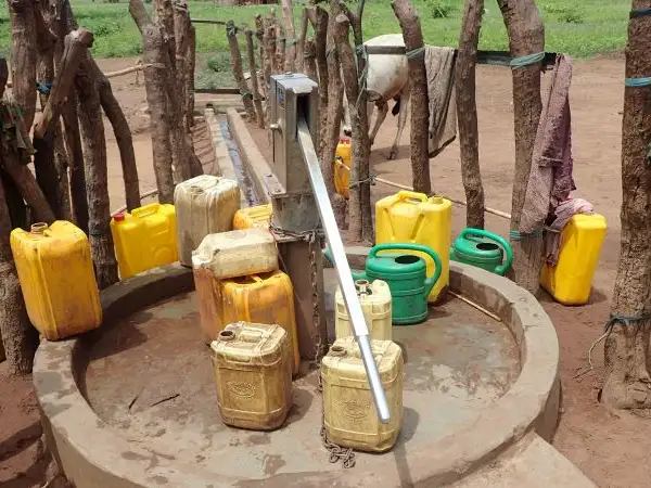 South Sudan - Repaired water pump
