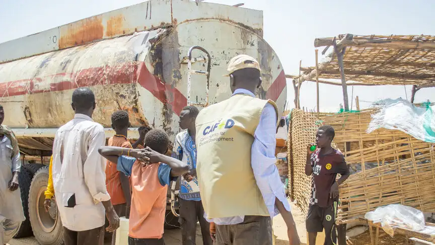 41475 - Sudan crisis refugee camp - March 2025