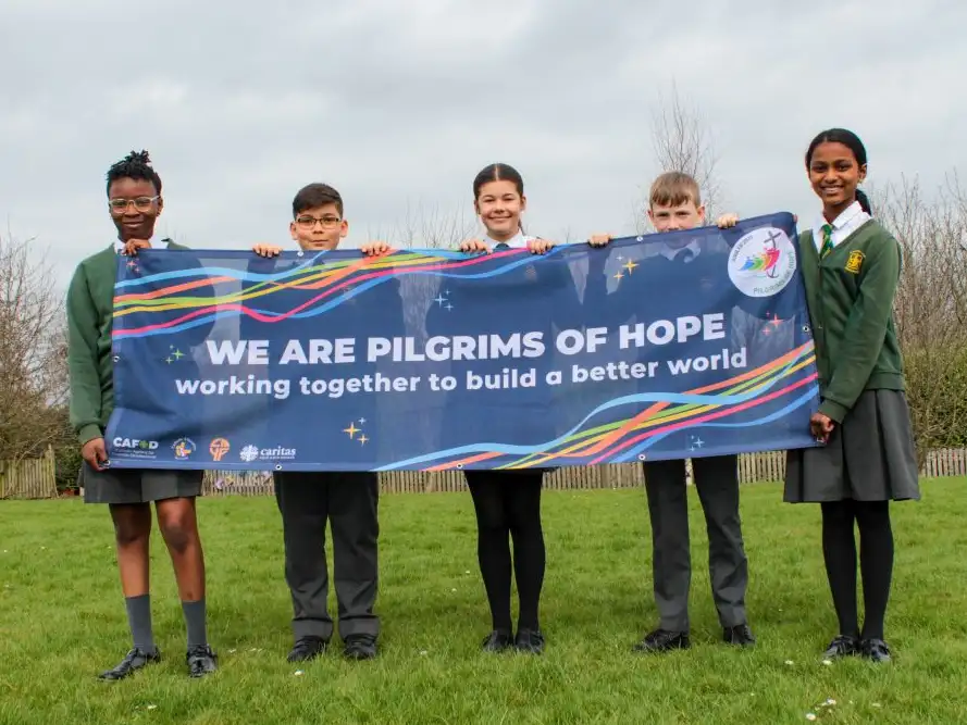 Jubilee Pilgrims of Hope - St Francis Xavier-s RC Primary School, Herefordshire.jpg