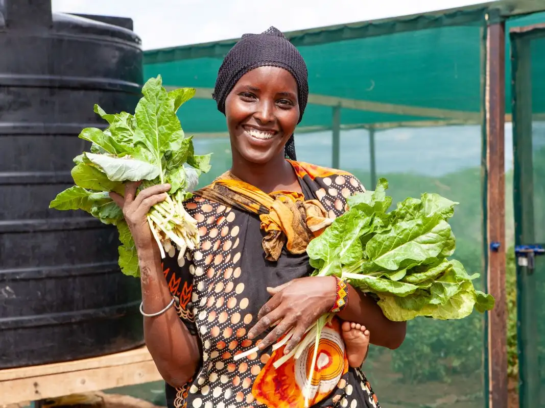 Farmers are learning more about climate-resilient seeds in Maralal, Kenya