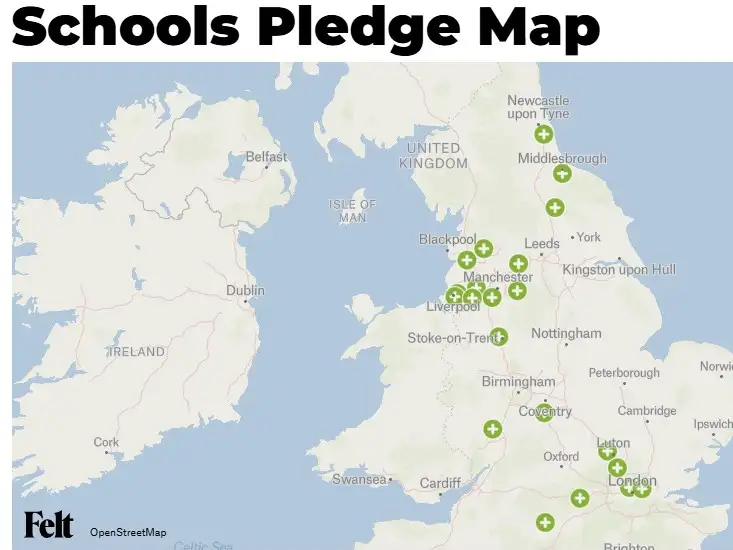 Pledge map