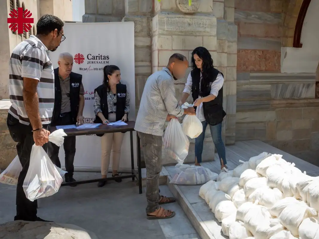 Caritas Jerusalam - Gaza crisis response