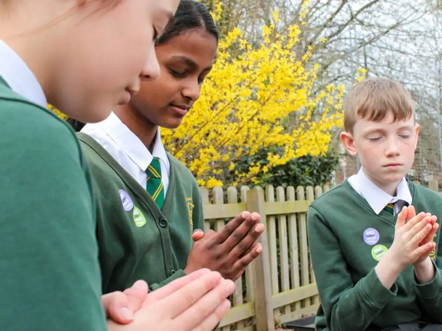 Station 13: Jesus' body is taken down from the cross