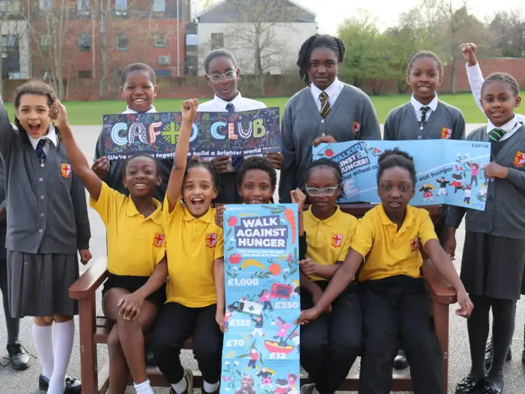 Why we walked against hunger