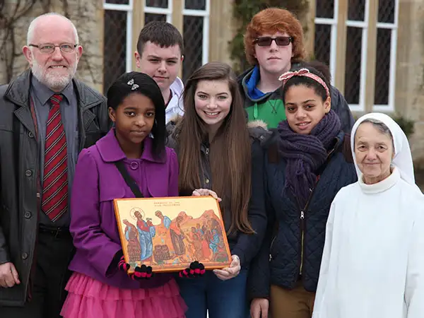 UK - Northampton - Sister Esther presents icon