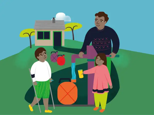 Clean water for a family